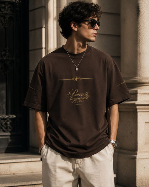 PROVE IT TO YOURSELF: Unisex Oversized T-Shirt